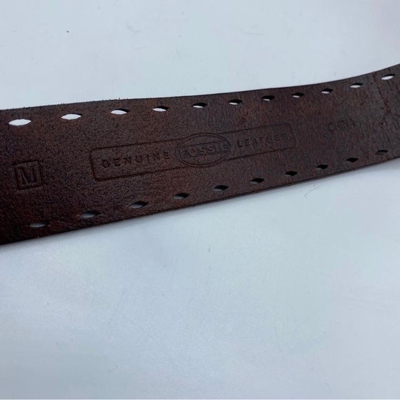 Vintage Fossil Leather Belt - Picture 4 of 7